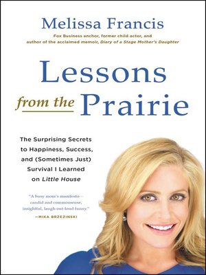 cover image of Lessons from the Prairie